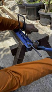 Alat penekuk besi 4mm-10mm / bending besi / alat membuat behel begel/ alat proyek bangunan