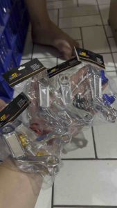 Paha Rem Model Lengkung Bengkok Bahan CNC 5 Warna Universal Semua Motor