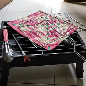 Panggangan Serbaguna Bakaran Sate & Sosis + Ikan Full Set