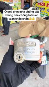 [CHÍNH HÃNG] GOOD PADLOCK Khoá chống trộm Khoá Chụp bát cửa chống cắt(D5-70)
