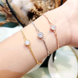 Deux - Gelang Serut Wanita Bulat Auryn