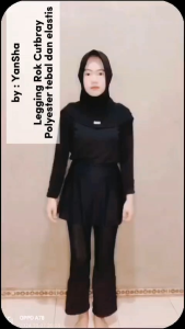 Celana Rok Cutbray/Legging Rok Cutbray Wanita Olahraga Yoga Zumba