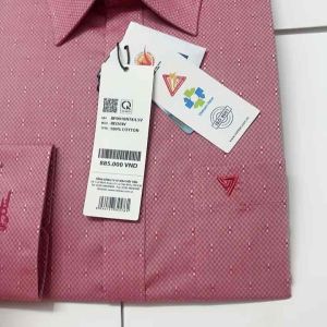 (8P0010)Áo so mi viettien dài tay (Regular fit )( hơi ôm )
