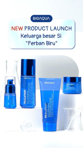 BIOAQUA Diamond Blue Copper Peptide Ultimate Youthful Cleanser / Toner / Serum / Moisturizer