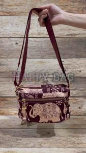 Tas Selempang Wanita Chibao Gajah 5Sleting CB071-QDX
