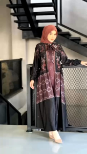 [ COD NADHEERA LUXURY TERBARU ] FLORAYYA DRESS NADHEERA LUXURY TERBARU ✅️ MIDI NADHEERA