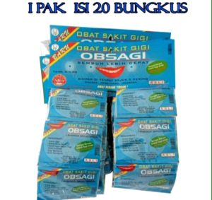 Makanan Herbal Nyeri OBSAGI BIRU Tradisional Alami Khsiat Nyata