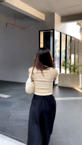 Rok audy skirt floral outfit kekinian - Rok A-line Haruka