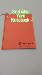 Scribbles Yarn Notebook 148mm x 200mm One Notebook