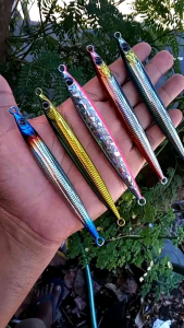 Metal Jig Jackall Big Backer Pencil Slide Stick 60gr Glow Jigging Lure