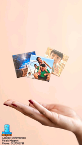 Custom Fridge Photo Magnet (5cm x 5cm)