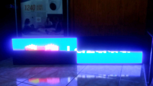 Running Text Fullcolour Jumbo Bisa Kena Hujan Ukuran 163×35cm