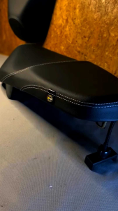 Sarung Jok Motor Jahit Tengah & Bahan Kulit Jeruk