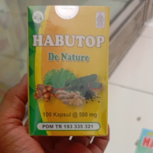 KAPSUL HABUTOP DE NATURE ISI 100 KAPSUL KAPSUL HERBAL RAMUAN ARAB ORIGINAL ASLI PRODUKSI PT DE NATURE INDONESIA GROUP UNTUK MENGOBATI BERBAGAI KELUHAN KESEHATAN DAN MENJAGA KESEHATAN ORGAN-ORGAN TUBUH BIIDZNILLAAH