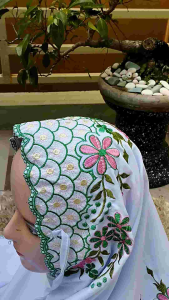 Produsen Mukena Santri Pondokan Lajuran Terusan Dewasa