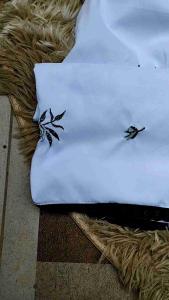 Mukena Dewasa Lajuran Terusan: Motif Bordir Elegan & Bahan Adem