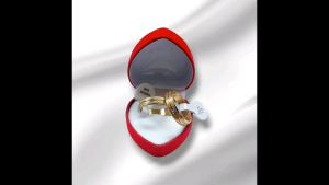 Cincin couple titanium mata cincin tunangan antikarat free box