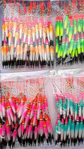 Pelampung pancing Antibadai klem fiber 13cm || type 654321