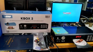Platinum K-BOX 2 KS-40+ DVD Karaoke Player with Free Wired mic - VOLUME 33 UPDATED CD