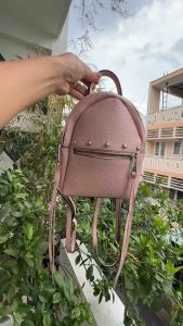 Balo 2hand phom mini da thật rất xinh nhà REBECAMINKOFFF của Mỹ - T867