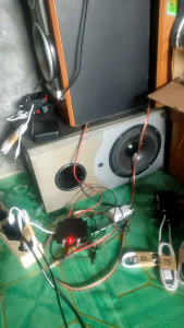 Modul Amplifier Mini 5volt PAM 8403 2 channel power max 5.5volt DC max 3 watt suara powerull