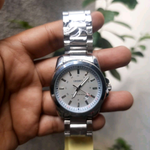Jam Tangan Rantai Pria / Tanggal Aktif / SE 056