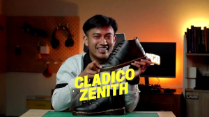Sepatu Pria Formal Semi Boots Kerja Kantor Cladico Zenith