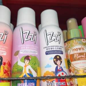 Izzi Korean Parfume Spray 150 ml All Varian Body Cologne Remaja