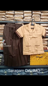 Setelan Pramuka Siaga Pendek dan Panjang Baju Siaga Seragam Dalimo
