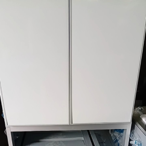 Aluminium Shoe Cabinet 3G 2 Door | Aluminium Shoe Rack Storage Cabinet | Ready Assembled