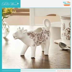 The Pioneer Woman Agatha Stoneware Cow Creamer Brown