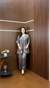 COD | MARISSA SET MOTIF | SETELAN WANITA TERBARU | ONESET RAYON TERMURAH | PAKAIAN WANITA MODERN KEKINIAN