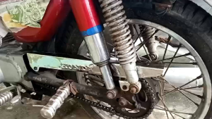 STAINLESS CHAIN COVER FOR TMX 155