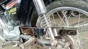 STAINLESS CHAIN COVER FOR RUSI MACHO 125 /150 175