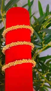 Bangle emas bangkok cop 916 persis ori