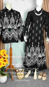 Couple family Amira etnik baju lebaran kondangan