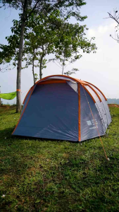 Dhaulagiri Tenda Camping Mahika 5 kapasitas 5 orang frame Alloy tinggi 180cm waterproof tahan badai