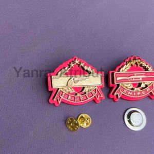 Pin Wing Sniper Panjang / Pendek Polri: Aksesori Polri yang Tepat