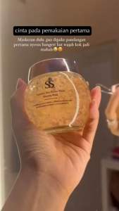 Supreme Skin Flower Petals Sleeping Mask SSSKIN / masker ssskin / peelin Shella saukia / SLEEPING MASK SUPREME SKIN FLOWERS PETALS SHELLA SAUKIA SKINCARE