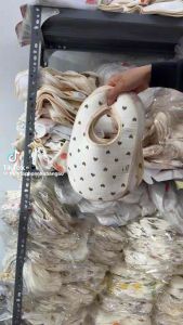 [Combo 10 yếm] Yếm chống thấm cổ chữ U cho bé yếm vải xô muslin cho bé