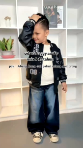 Celana Baggy Anak Model Gombrong – Gaya Skena 8–14 Tahun!