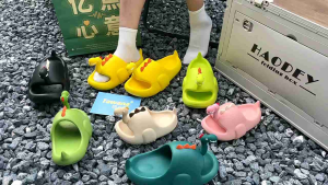 Sandal Karet Model Dinosaurus Sandal Jepit Karakter Anak Dino