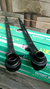Glory Kunci Ring Ratchet Double Spanner RN 11 & 13 mm