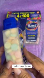 🇨🇦 TUMS Antacid assorted fruits flavor strenght (750mg) 200 counts