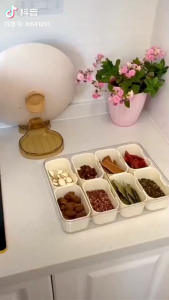 Spice storage box (4 compartments)