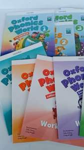 Oxford Phonics World แบบฝึกหัดภาษาอังกฤษ สำหรับเด็ก เซต 10 เล่ม
