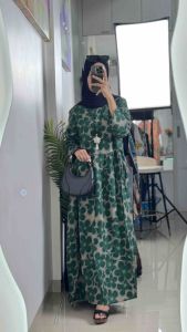 CARMEN DRESS TIPIS - OVERSIZED PREMIUM FLORAL DRESS