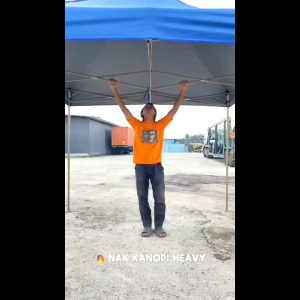 KT WARE 10x10 Ft 3x3m folding canopy / folding tent / kanopi bazar / khemah ( full set) payung niaga canopy lipat kanopi
