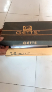 sepatu fantovel kulit tali kantor formal hitam/sepatu kulit pria