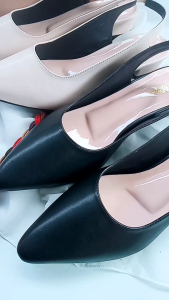 Sepatu Sandal Wanita Mules Ukuran Jumbo 45 44 43 42 41 37 Hak 3cm